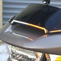 新型ロードグライド用 LEDセンターフェアリングベントトリム