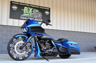 BADDAD 26インチ ロードキング用レイクナセル BAGGER CUSTOM レイク