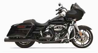 バンス&ハインズ ドレッサーデュアル 独立管 95-08 モデル用 ブラック マフラー VANCE&HINES