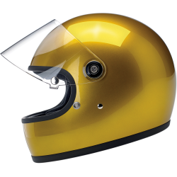 グリンゴヘルメット シールド Gringo Helmet S メタリックゴールド ヘルメット グローブ ゴーグル アパレル サドルバック ビルトウェル Biltwell